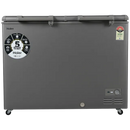 Haier Titanium 345 Litres 5 Star Double Door Deep Freezer with Stabilizer Free Operation (HFC-345DME5)