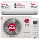 LG 1.5 Ton, 3 Star Wi-Fi & Energy Manager+, DUAL Inverter Split AC (US-Q18HWXE.AMLG)