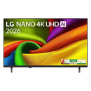 LG 55 Inch Nano 4K Ultra HD Smart LED TV 2026 NU875 (55NU875BPLA.ATR)
