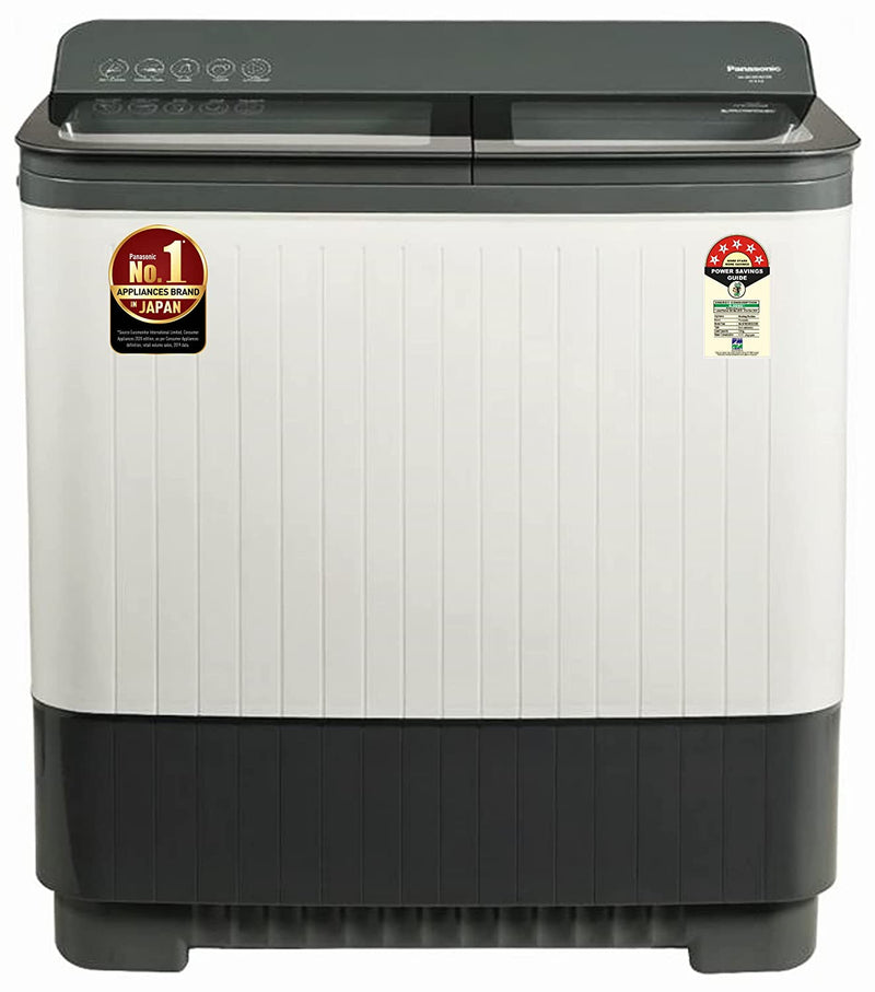 Panasonic 10 kg 5 Star Semi Automatic Top Load Washing Machine Grey  ( NA-W100H6HRB )