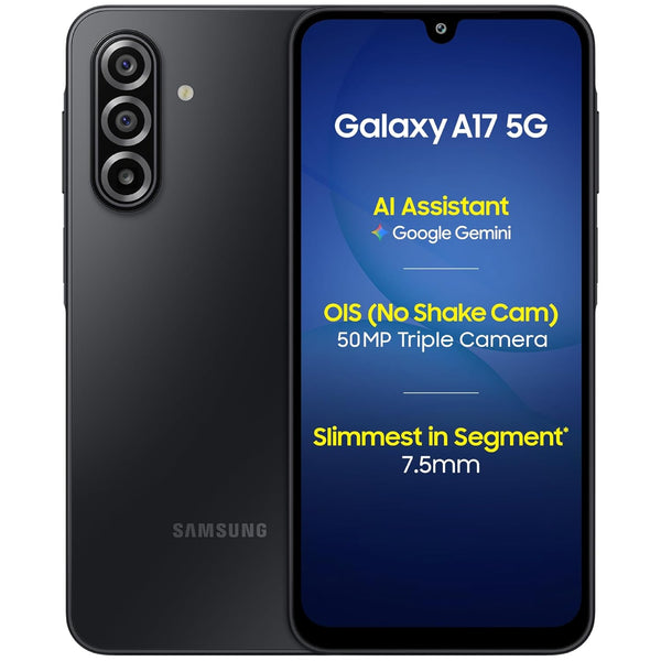 Galaxy A17 5G | SM-A176BZKLINU | 6GB+128GB | BLACK