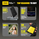 POCO M8x 5G |  6GB + 128GB | Black