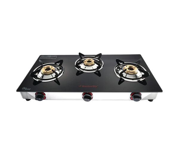Butterfly Trio Plus 3B Glass Top Stove
