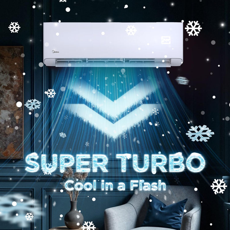 Midea 1.5 Ton 5 Star AI Gear Convertible 4-in-1 Cooling Inverter Split AC (20K SANTIS PRO-X RYL Wi-Fi INVERTER R32 5 STAR) SANTIS PRO ROYAL