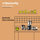 Butterfly ZieraChrome 750 Watt 5 Jars Mixer Grinder - Black