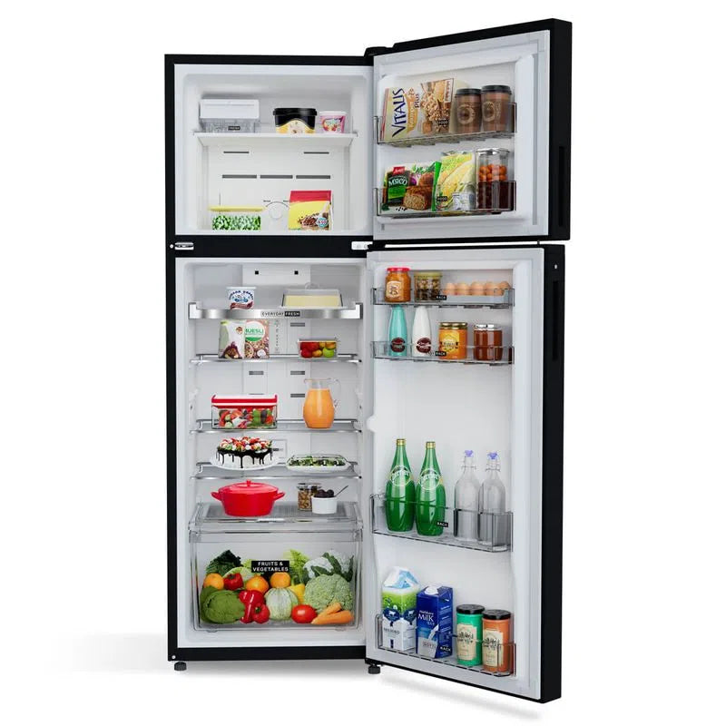 Whirlpool Intellifresh 327L, 2 Star Frost Free Double-Door Refrigerator (21841) Omega Black