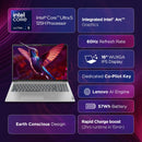 Lenovo IdeaPad Slim 5 | Intel Core Ultra 5 125H | Built-in AI 16" (40.64cm) |Thin & Light Laptop |16GB+512GB | SSD Win 11