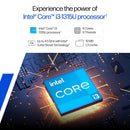 HP 15-fd0624tu 13th Gen Intel Core i3-1315U (8GB DDR4, 512GB SSD) Win11, Silver