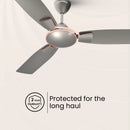 Crompton 1200 High Speed Toro 1 Star Rated Ceiling Fan - Warm Grey