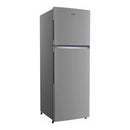 Haier 240L, 2 Star Brushline Silver Double Door Refrigerator (HRF-2902IEBSA-P)