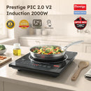 Prestige 2000-Watt Induction Cooktop with Touch Panel (PIC 2.0 V2)