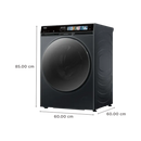 Haier 12 Kg F11 Front Load Washer & Dryer Washing Machine (HWD120-DM14F11BKU1)