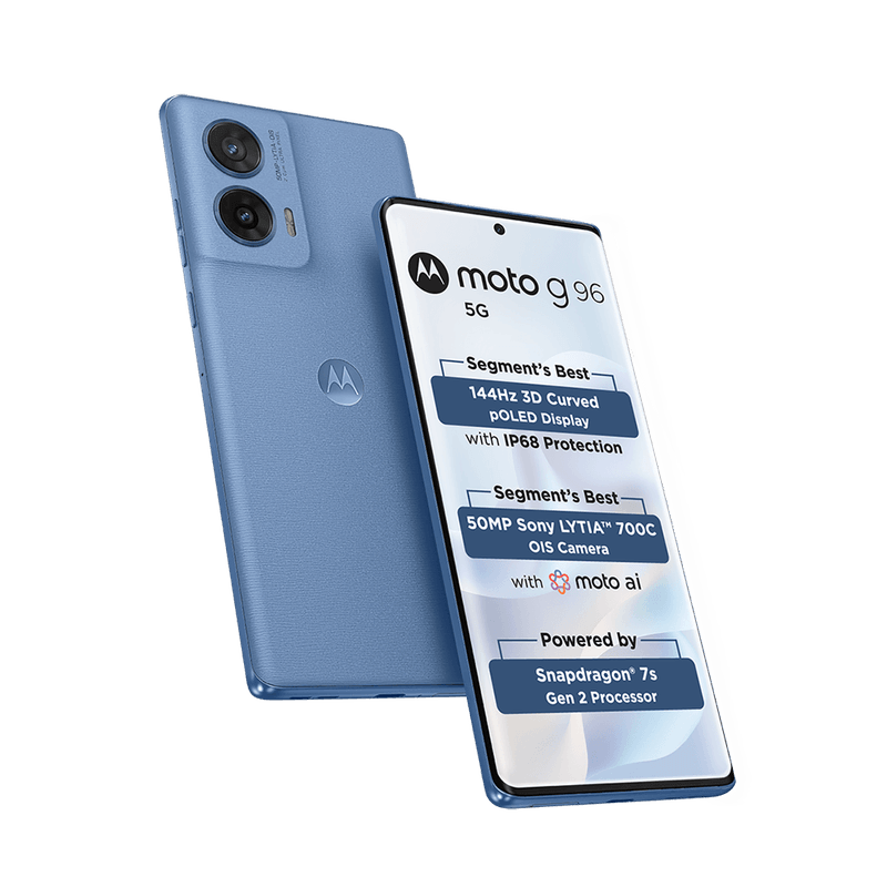 Motorola G96 5G | 8GB + 128GB | PANTONE Ashleigh Blue