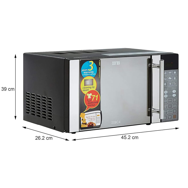 IFB 20BC4 Convection Microwave 20 L | Black (20BC4)