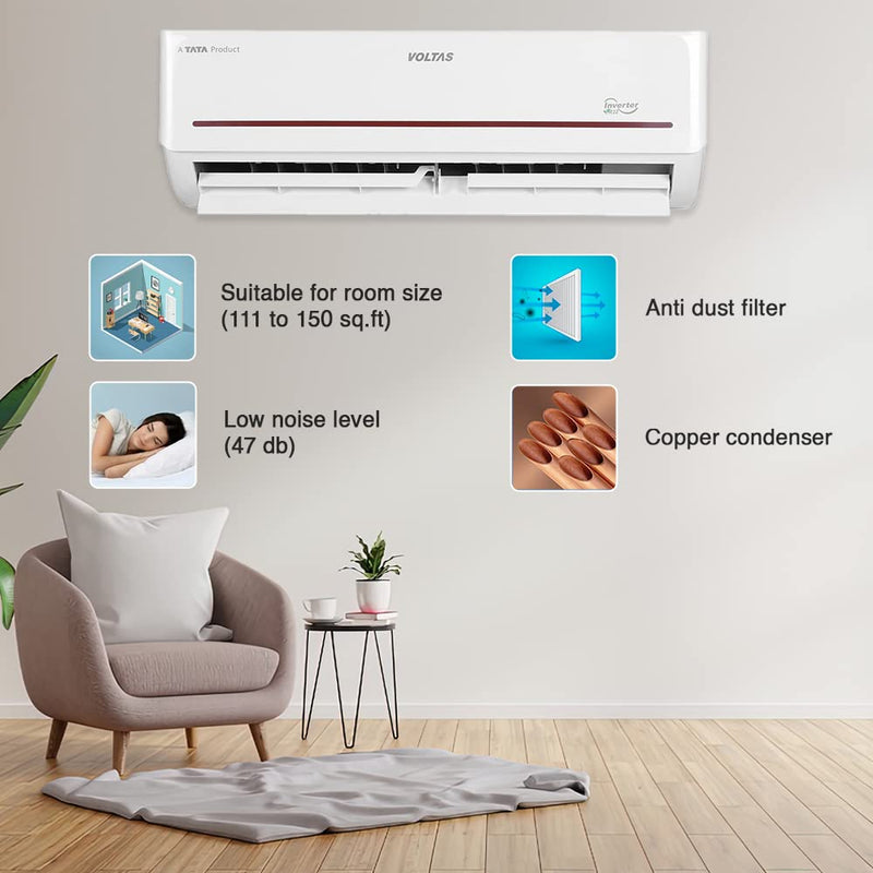 Voltas 1.5 Ton 3 Star Fixed Speed Split AC (VOLTAS SAC 183 VECTRA PRISM)