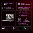 Lenovo LOQ - 83S000CPIN Essential Gaming AMD Ryzen 7 170 Windows 11 Home Laptop, (16GB-512GB) Luna Grey