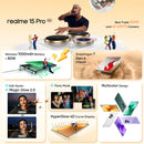 Realme 15 Pro 5G | 12GB+256GB | Flowing Silver