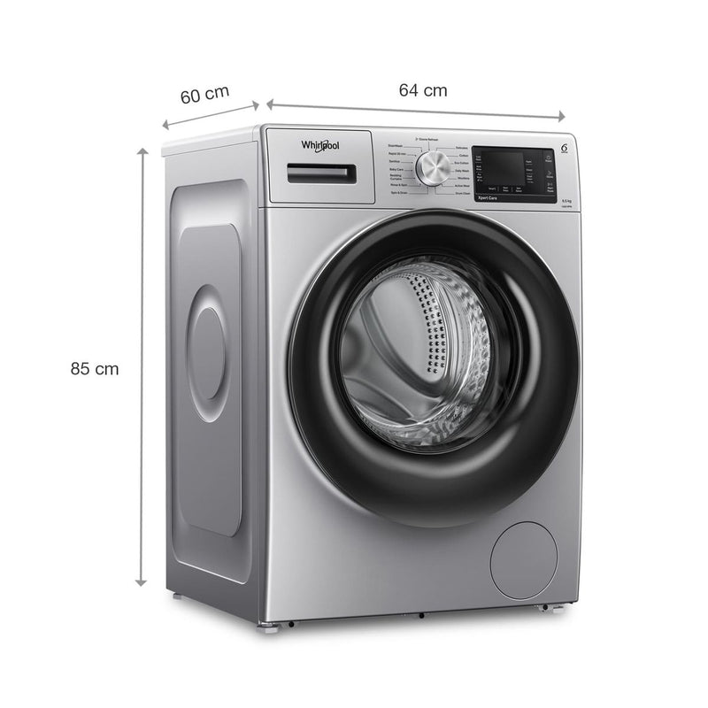 Whirlpool Xpert Care 6.5kg 5 Star Front Load Washing Machine with Ozone Air Refresh Technology and Heater ( 33006 )