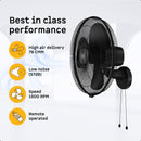 Atomberg Renesa 400mm Wall Mount Fan - Midnight Black (FG0215)