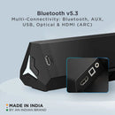 boAt Aavante Bar Aura Bluetooth Soundbar with 160W RMS Signature Sound, 2.1 Channel, Wired Subwoofer