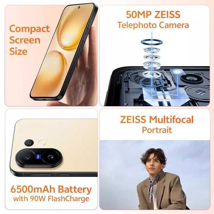 Vivo X200 FE 5G | 16GB+512GB | Amber Yellow