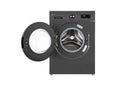 LG 8 Kg Front Load Washing Machine with Inverter Direct Drive™, Steam Wash, Middle Black, 5 Star (FHB1208Z2M.AMBQEIL)