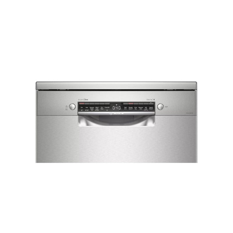 Bosch 14 Place Settings free-standing Dishwasher, Fingerprint free steel ( SMS6HVI00I )