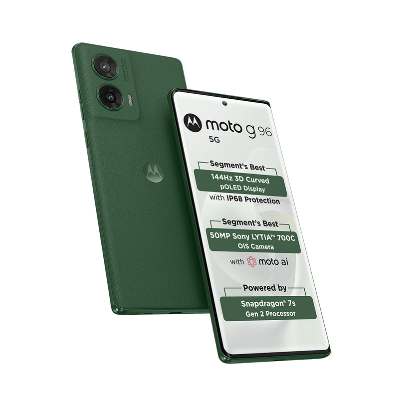Motorola G96 5G | 8GB + 128GB | PANTONE Greener Pastures