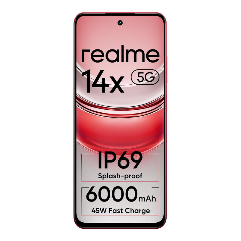 Realme 14X 5G | 8GB+128GB | JEWEL RED (RMX3940)