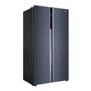 Haier 596L, 3 Star Graphite Black Finish side by side Frost Free Refrigerator (HES-690GK)