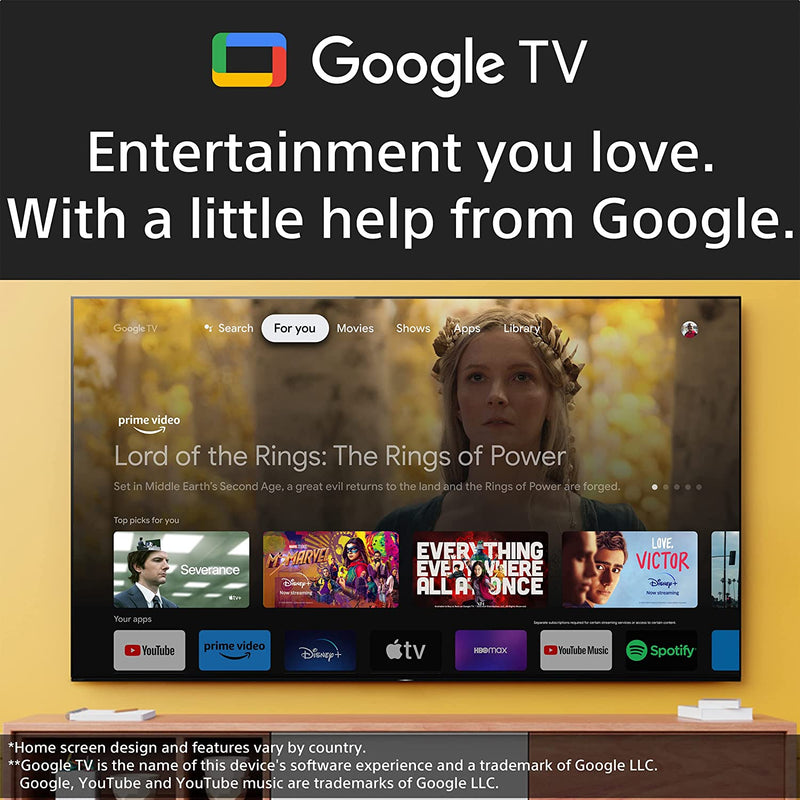 Sony Bravia 126 cm (50 inches) 4K Ultra HD Smart LED Google TV KD-50X64L (Black)