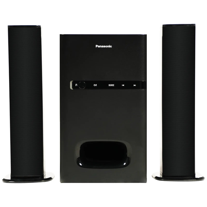 Panasonic | 80 W, 2.1 CH USB | Auxiliary Multimedia Speaker System (SC-HT260GW-K, Black)