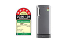 LG 185 L, 5 Star Single Door Refrigerator with Base Stand Drawer (GLD1956ZAPZ.APZZEBN)