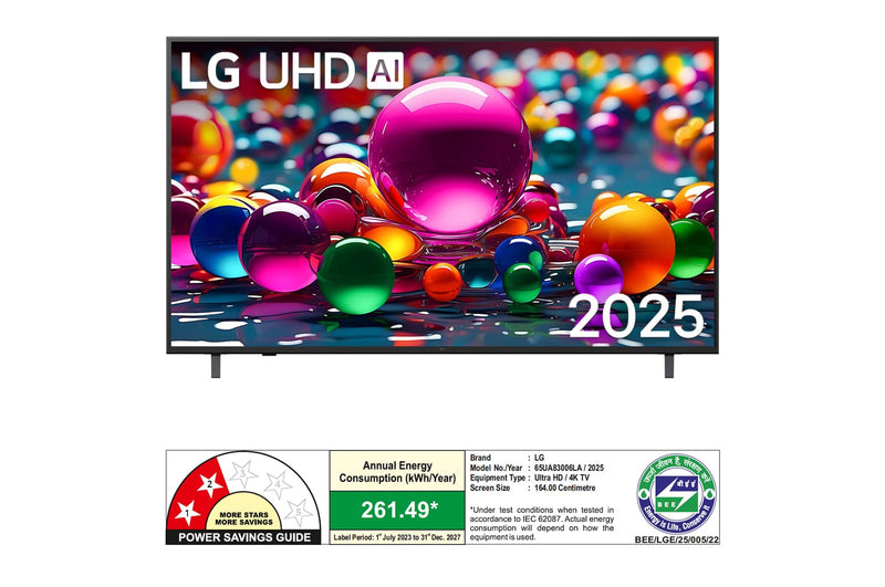 LG 164 cm (65 Inches) 4K | UHD AI Television (65UA83006LA.ATR)