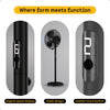 Atomberg Renesa 400mm Pedestal Fan - Black (FG0213)