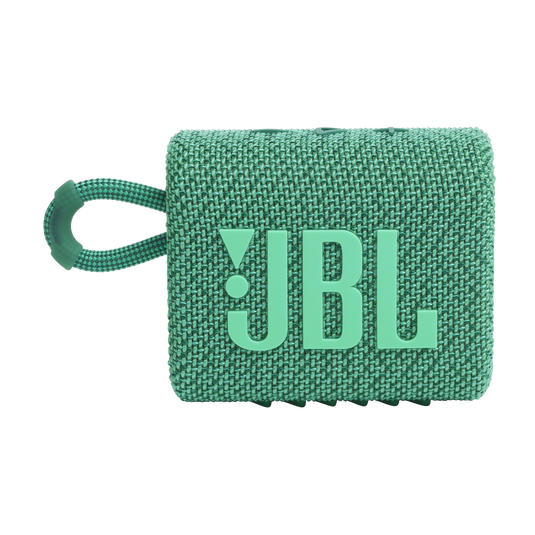 JBL Go 3 Eco with eco-Friendly Recycled Materials (JBSP0548 - JBL GO3 ECO PORTABLE BT SPEAKER - GREEN)