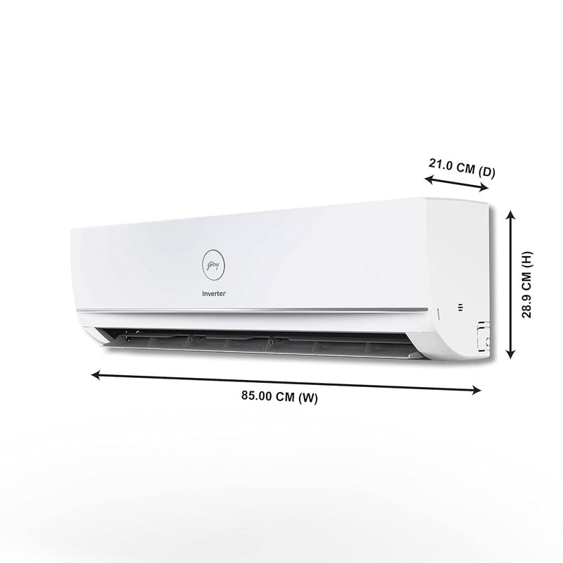 Godrej 1 Ton 3 Star Inverter Split AC (AC 1T SIC 12ITC3-WYR   SPLIT 3S)