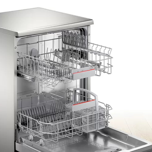 Bosch free standing dishwasher 60 cm Brushed steel anti-fingerprint (SMS6ITI01I)