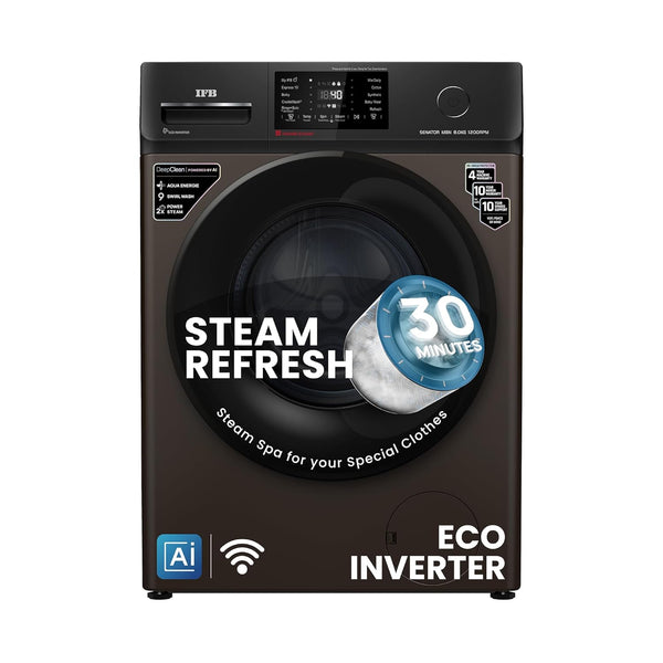 IFB Deep Clean |8 kg Front Load | Washing Machine with Eco Inverter Motor