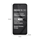 Redmi 15 5G | 8G+256GB | MIDNIGHT BLACK