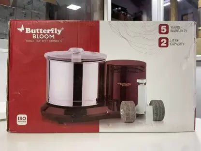 Butterfly 2ltr Bloom Table Top Wet Grinder