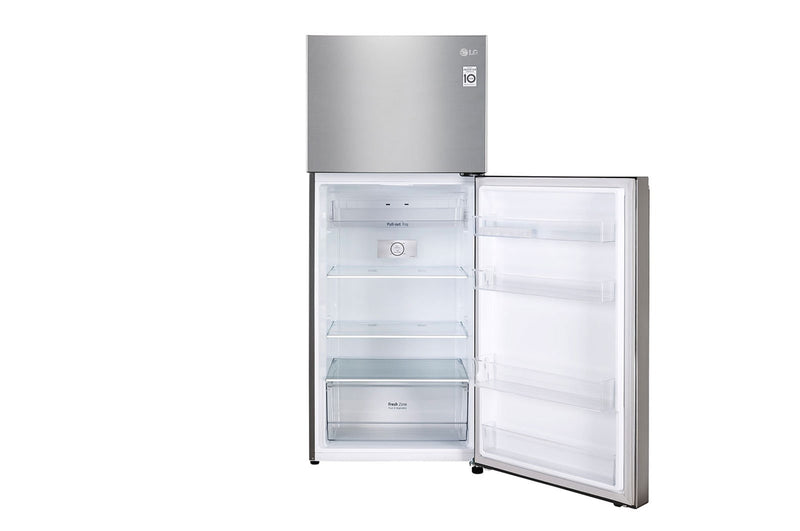 LG 398L, 2 Star Double Door Refrigerator, Smart Diagnosis, Convertible (GL-S422SPZY.FPZZEBN)