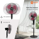 Orient 400MM Stand 37 Neo High Speed Pedestal Fan - Black