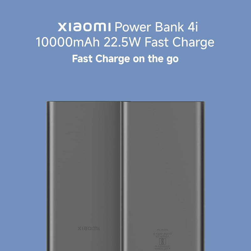 Xiaomi Power Bank 4i 10000mAh 22.5W Fast Charge