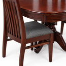 Darling Oval Dining Table, Rubber Wood