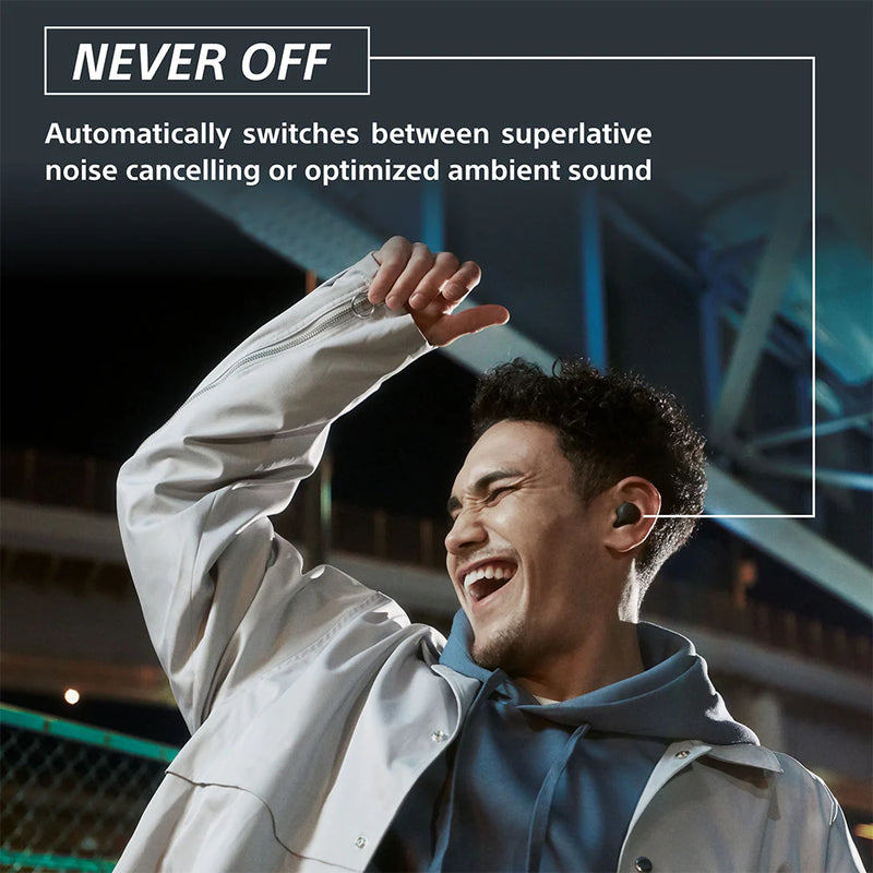 Sony LinkBuds S WF-LS900N Truly Wireless Noise Cancelling Earbuds - Ultra-light for All-day Comfort with Crystal clear call quality (WF-LS900N)