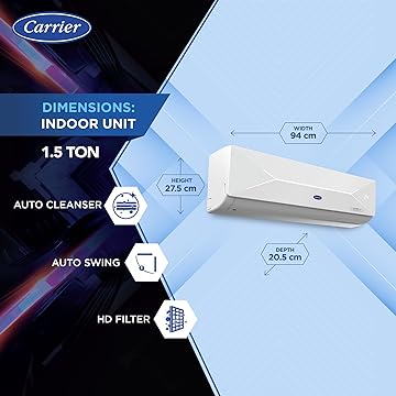 Carrier 19K XCEL LUMO FXi ALPHA HYBRIDJET INVERTER R32 SPLIT AC_CAI19CL3R35F0