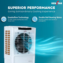 Kenstar TALLBOY HC 20 Litres 5 Star Personal Air Cooler (White & Black)