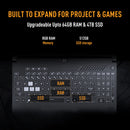 ASUS TUF Gaming F16, Gaming Laptop, Intel Core 5 Processor 205H, RTX 3050 GPU (8GB/512GB/40.64 cms (16) FHD+/W11H) FX607VJR-TU296W - Mecha Gray