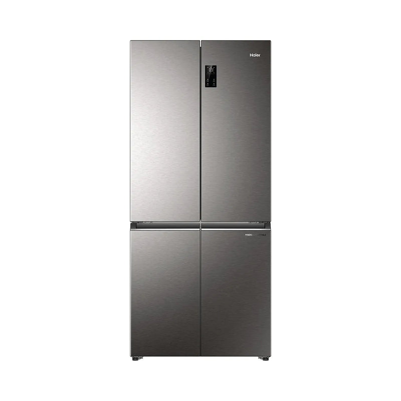 Haier 520 L Inox Steel 4 Door Side by Side Refrigerator, Lumiere Series (HRB-600IS)